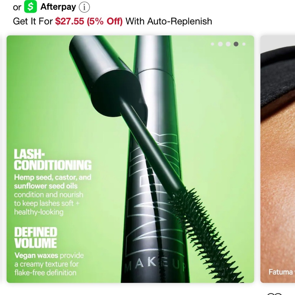 Milk Makeup Kush Mascara in Metallic Silver and Black - Picture 2 of 6